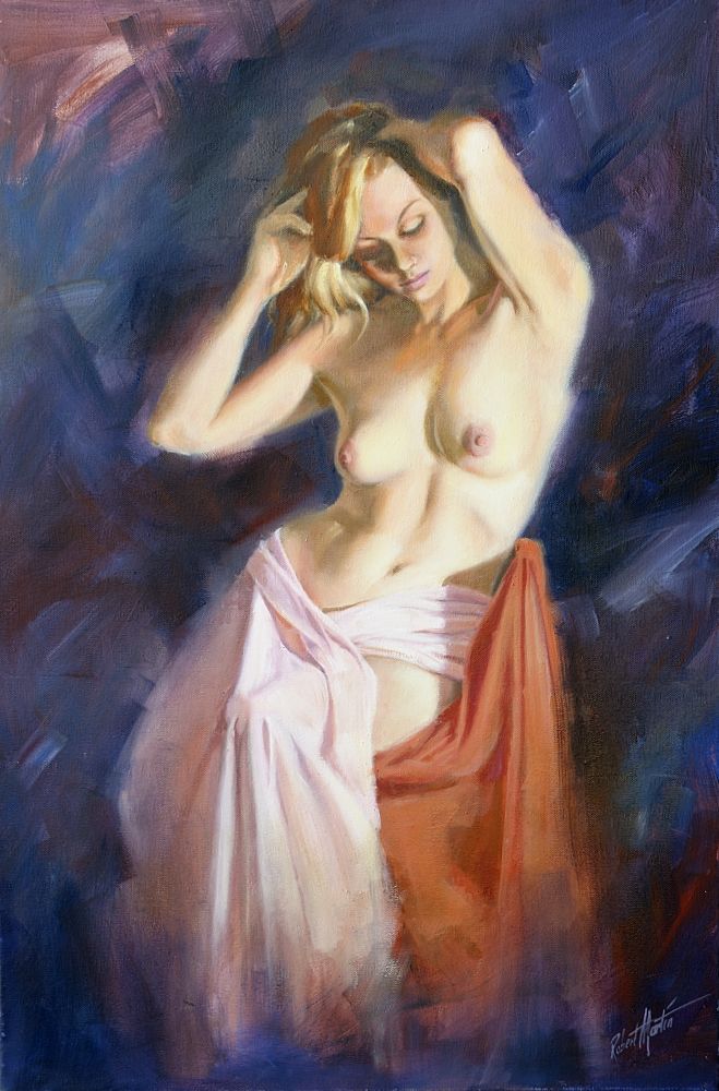 nude figure by Robert Martin